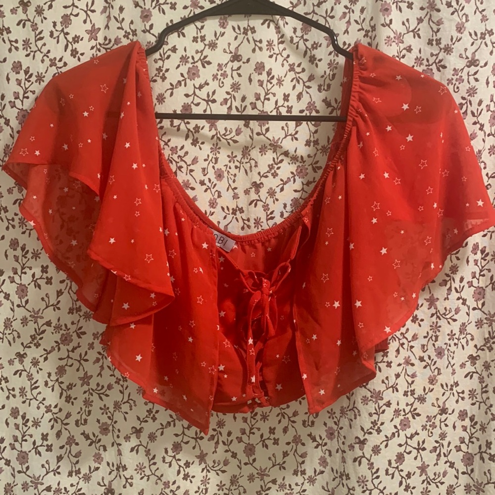 Festive crop top
